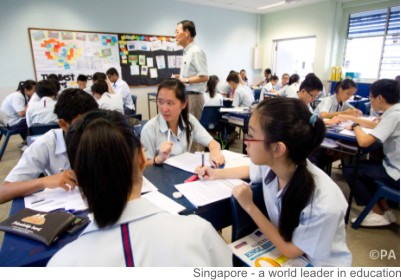 singapore education school secondary schools system teachers why exam west so teacher south korea selective college successful model level classroom